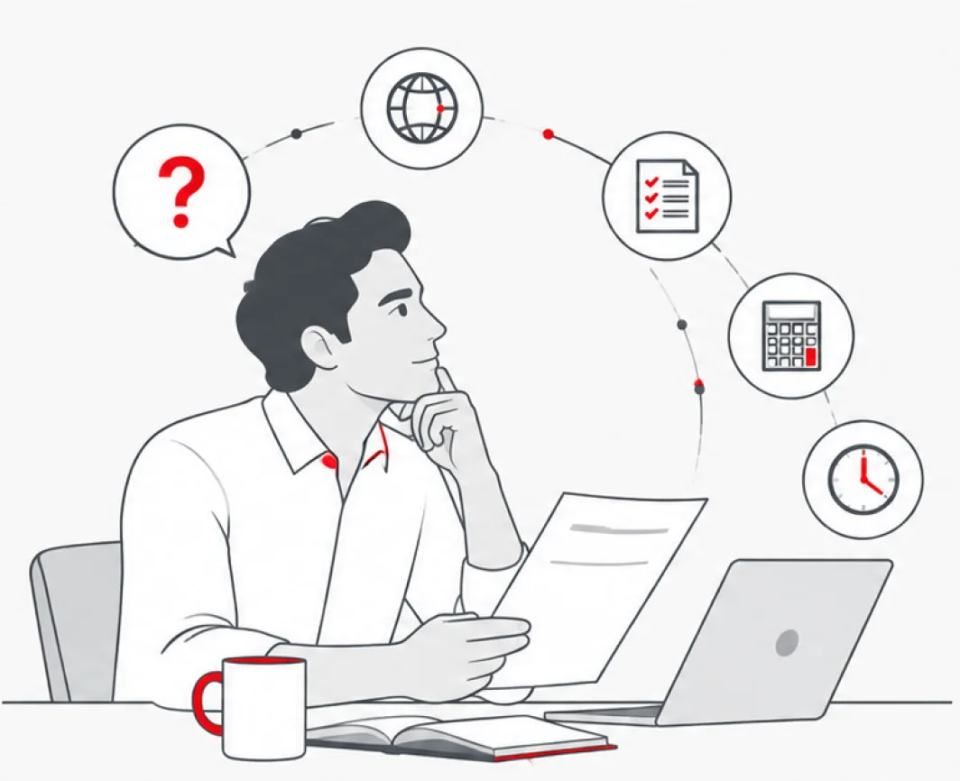 Customer support illustration